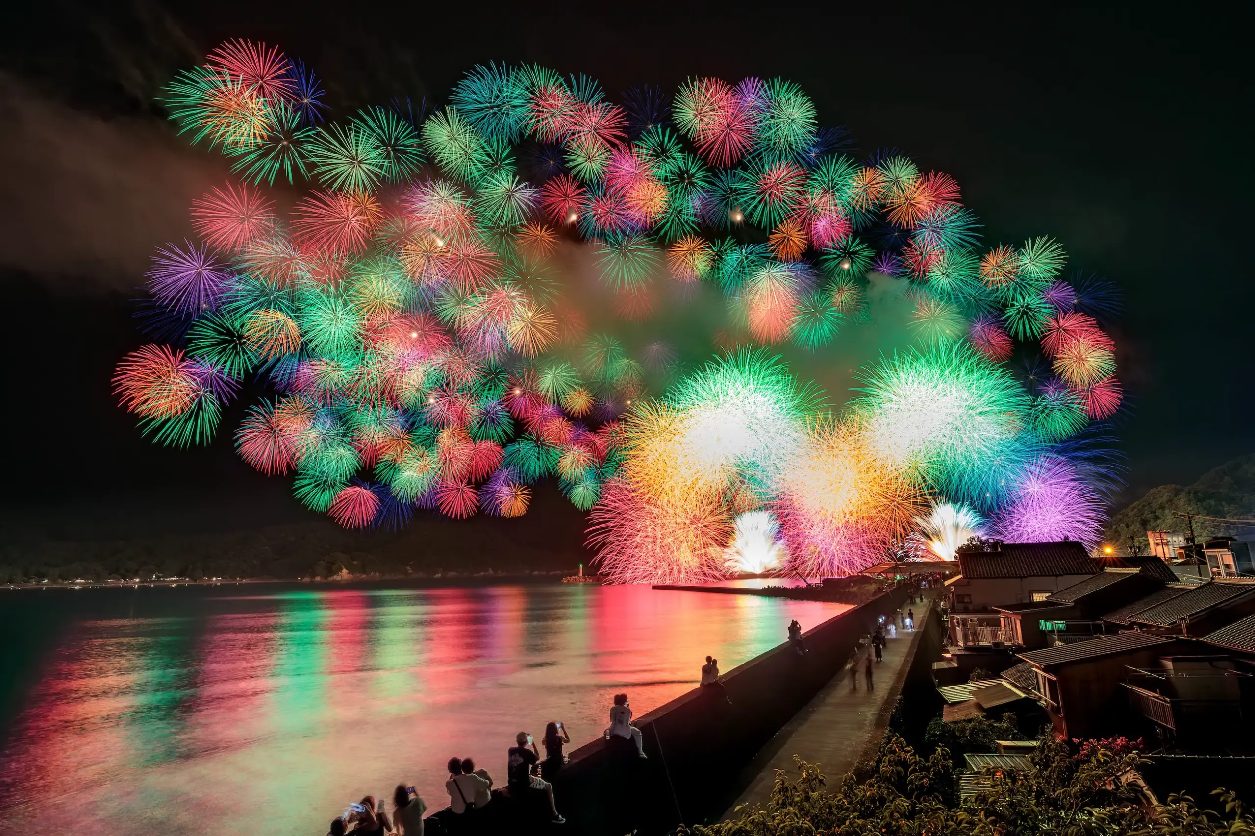 彩色千輪菊 きほく燈籠祭 （紀北町)